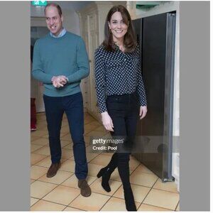 Zara Premium Revolve Black Skinny Jeans, ASO Kate Middleton